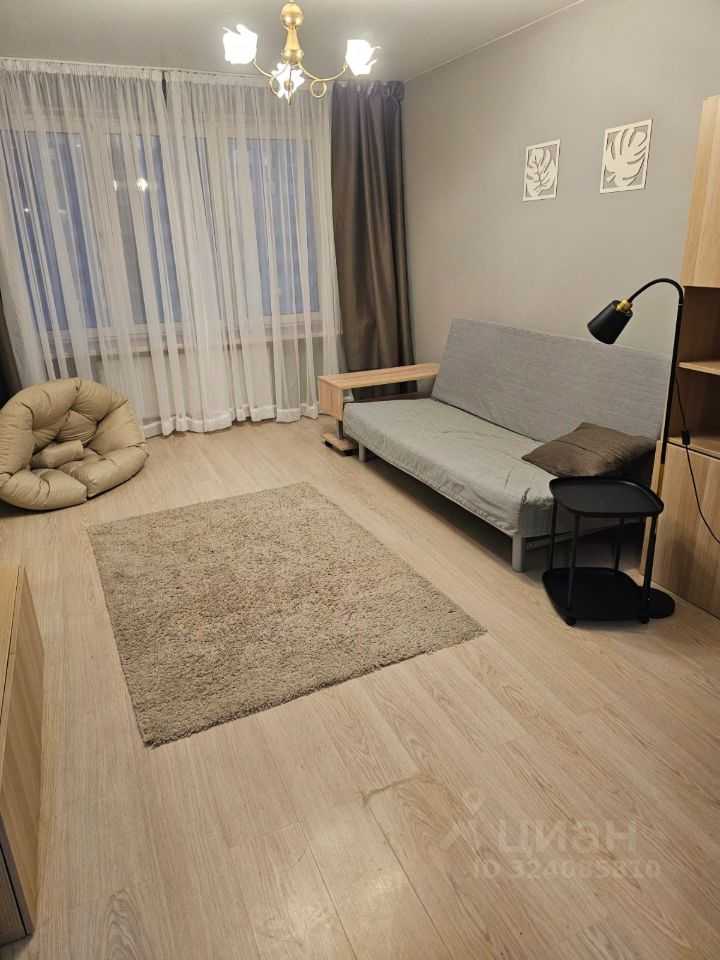 1-комнатная квартира, 42,4 м² — фотография 2