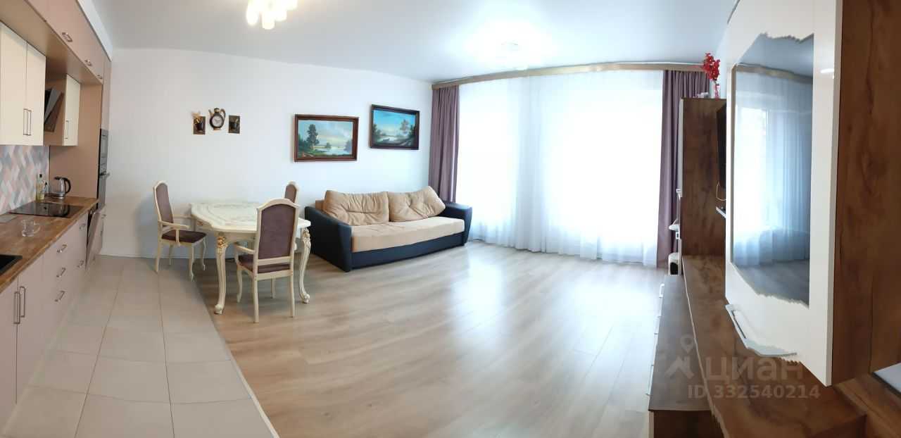 3-комнатная квартира, 74,4 м² — фотография 3