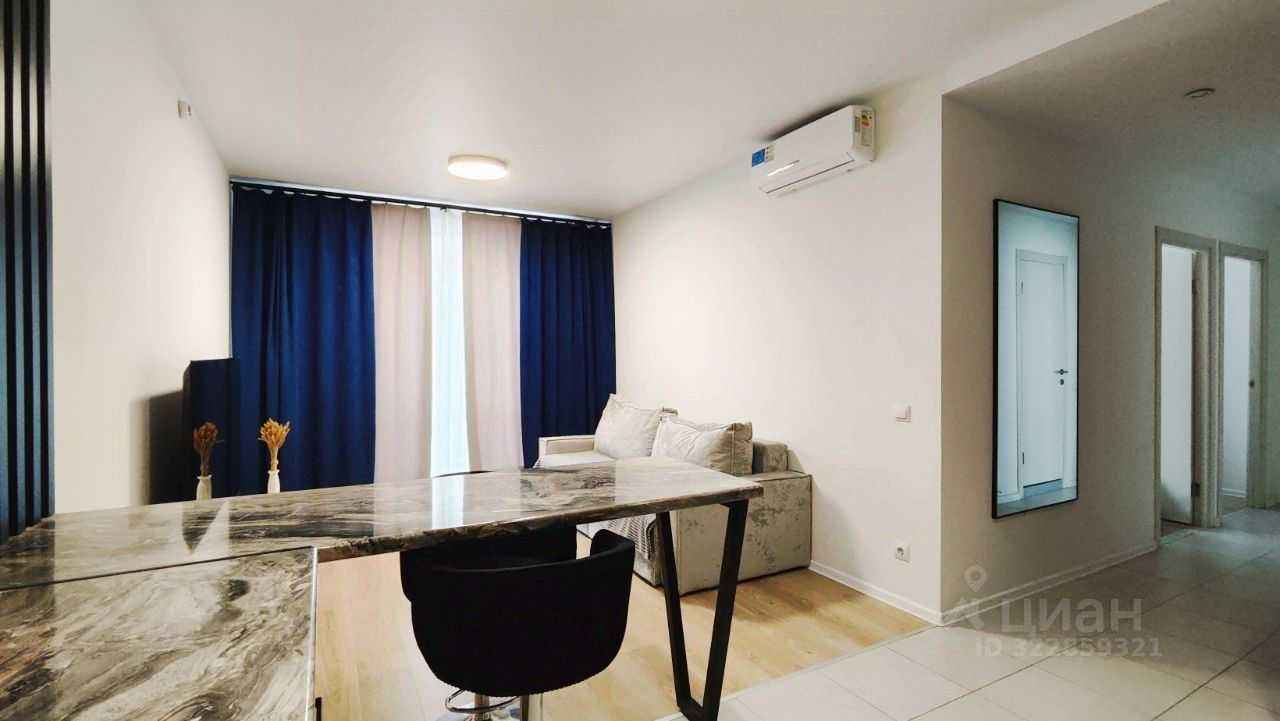 3-комнатная квартира, 60 м²