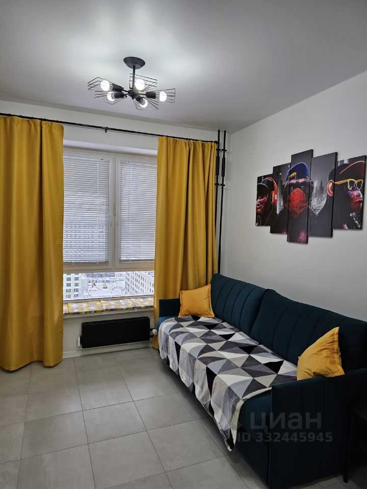 1-комнатная квартира, 42 м²