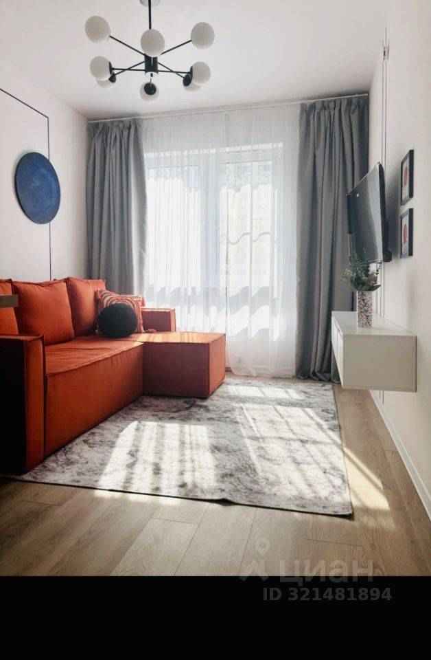 1-комнатная квартира, 32,1 м²