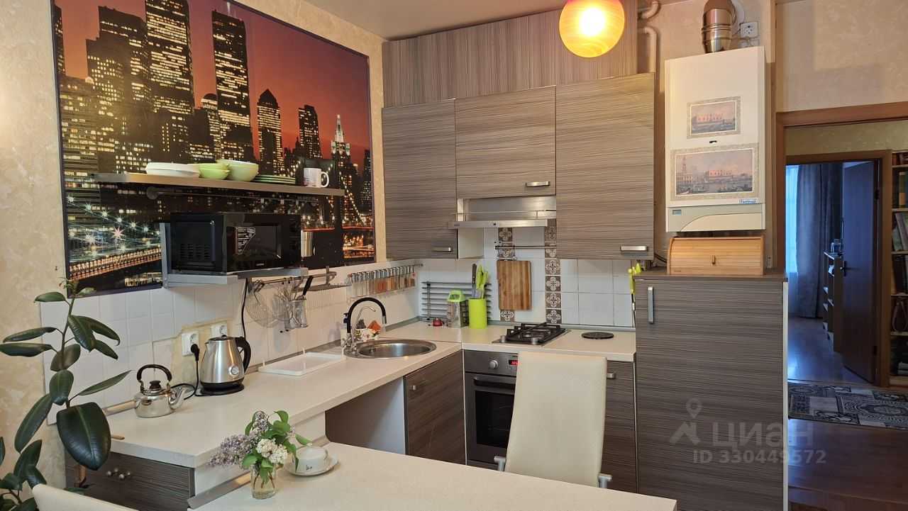 2-комнатная квартира, 59 м²