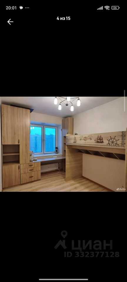 3-комнатная квартира, 63 м² — фотография 3