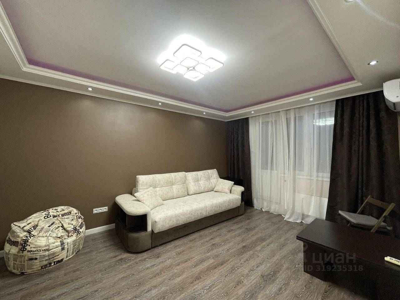 1-комнатная квартира, 37,5 м² — фотография 2