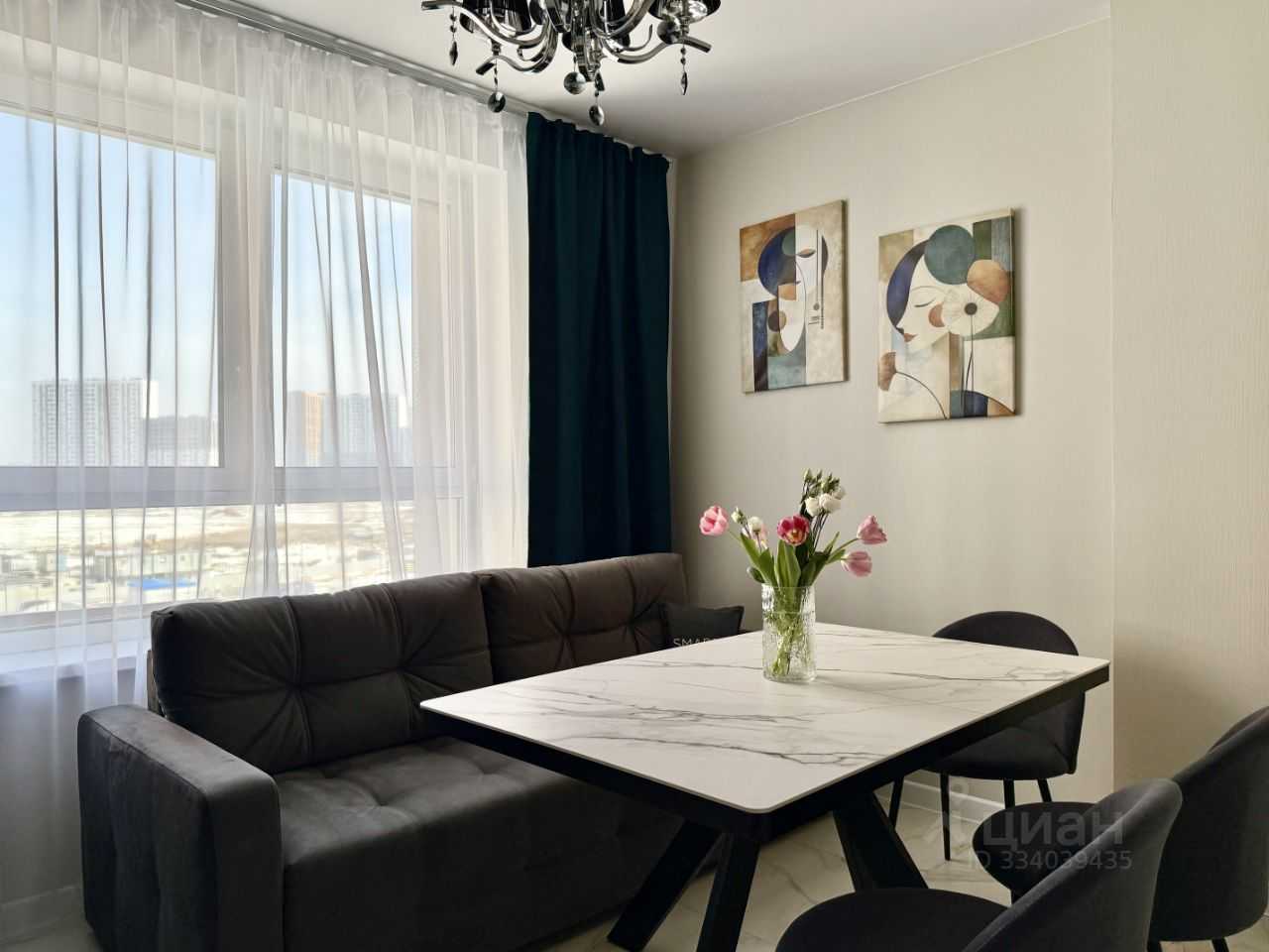 2-комнатная квартира, 53,1 м² — фотография 2