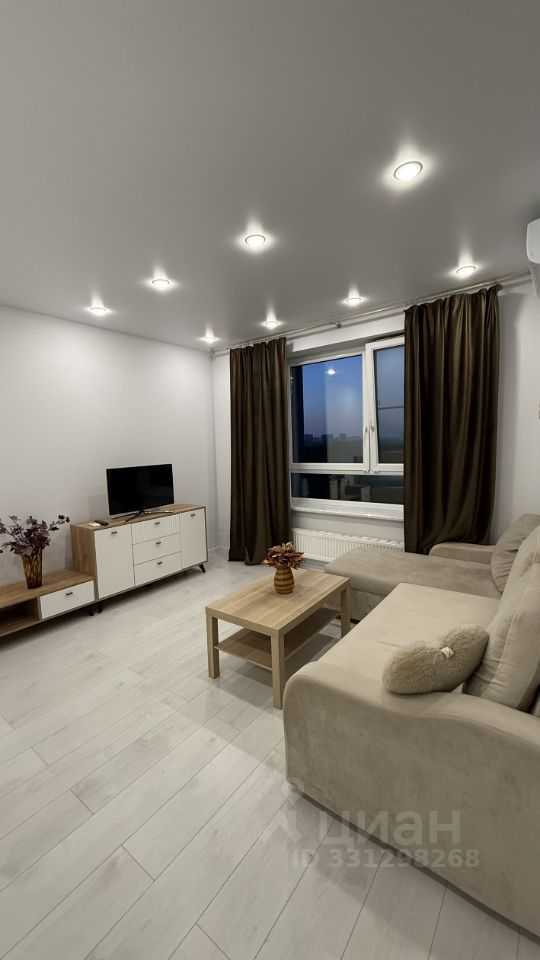 1-комнатная квартира, 42,5 м²