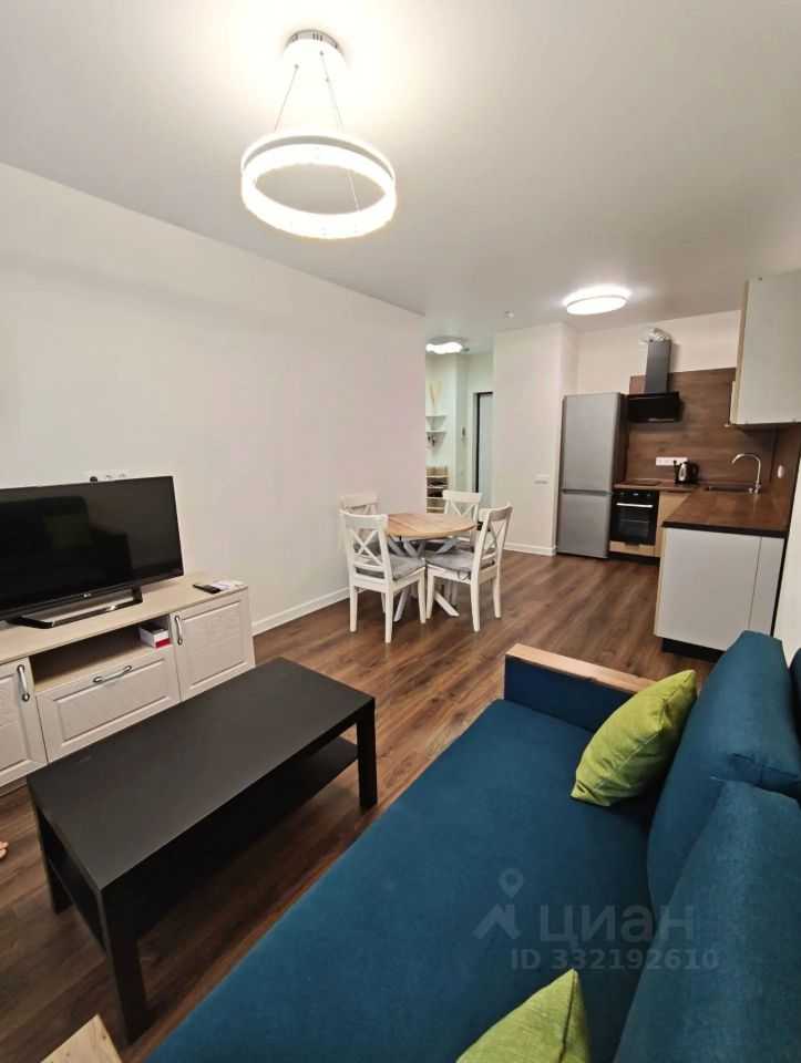 1-комнатная квартира, 38 м²