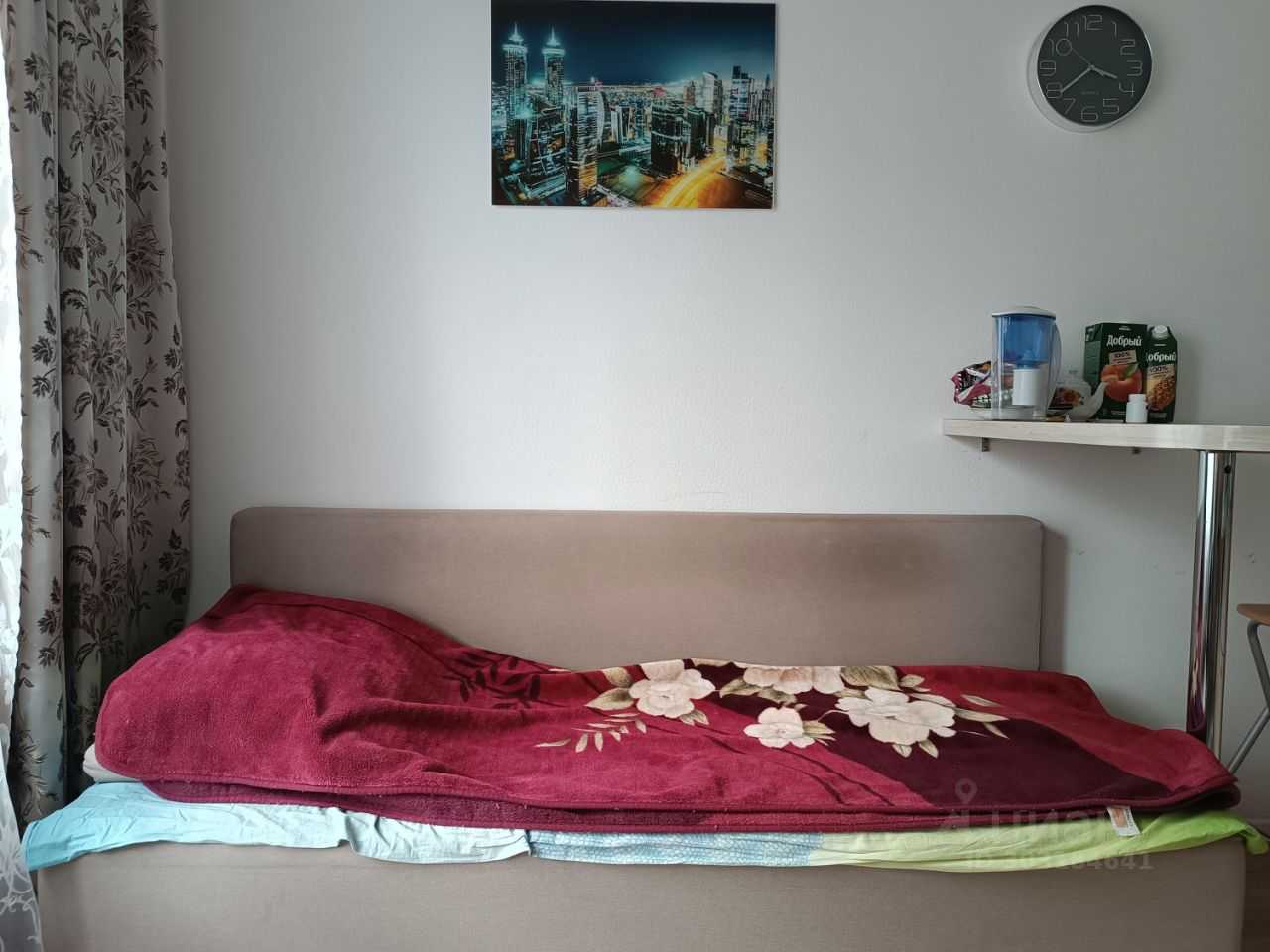 1-комнатная квартира, 19,7 м²