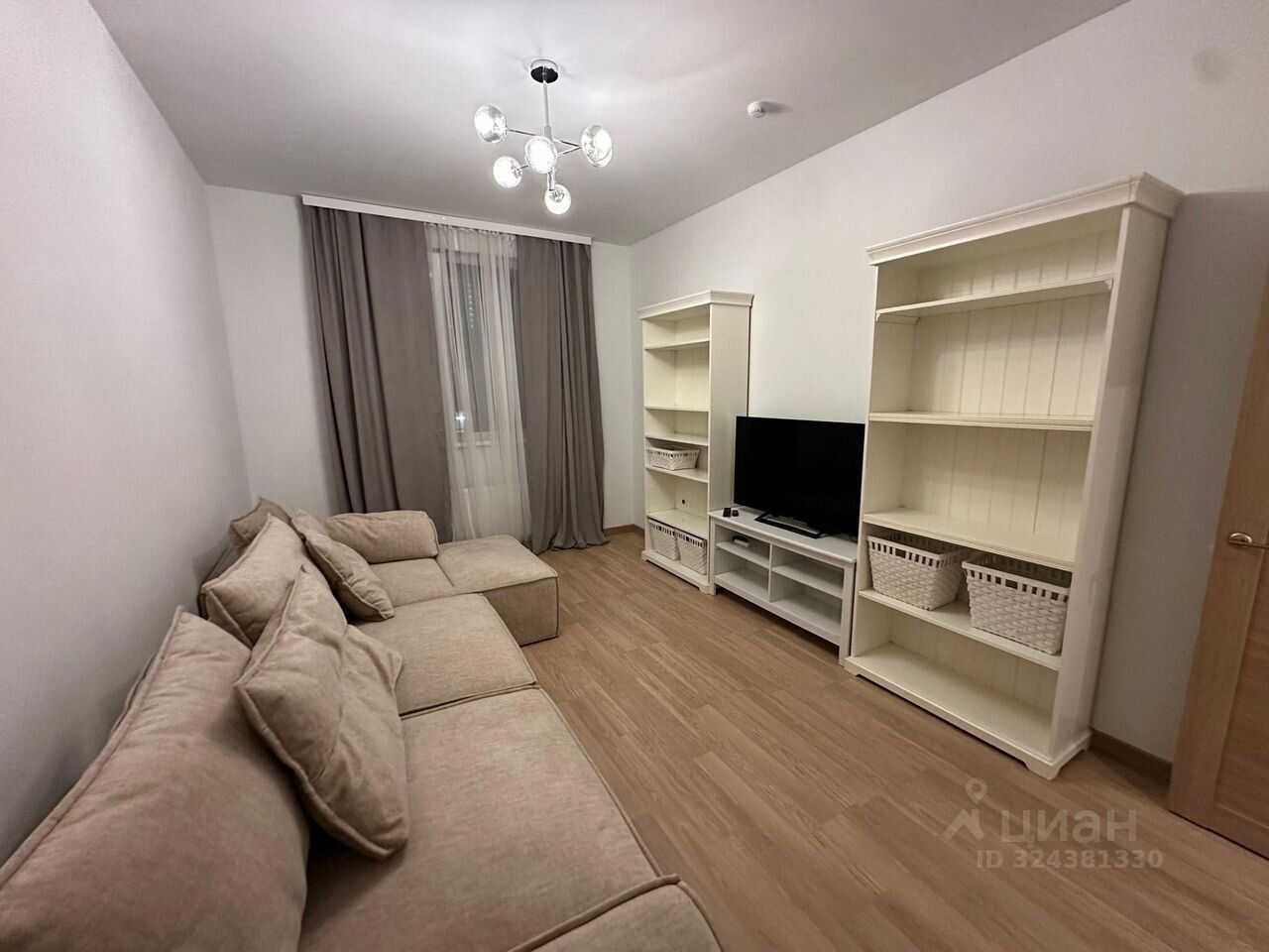 2-комнатная квартира, 65 м²