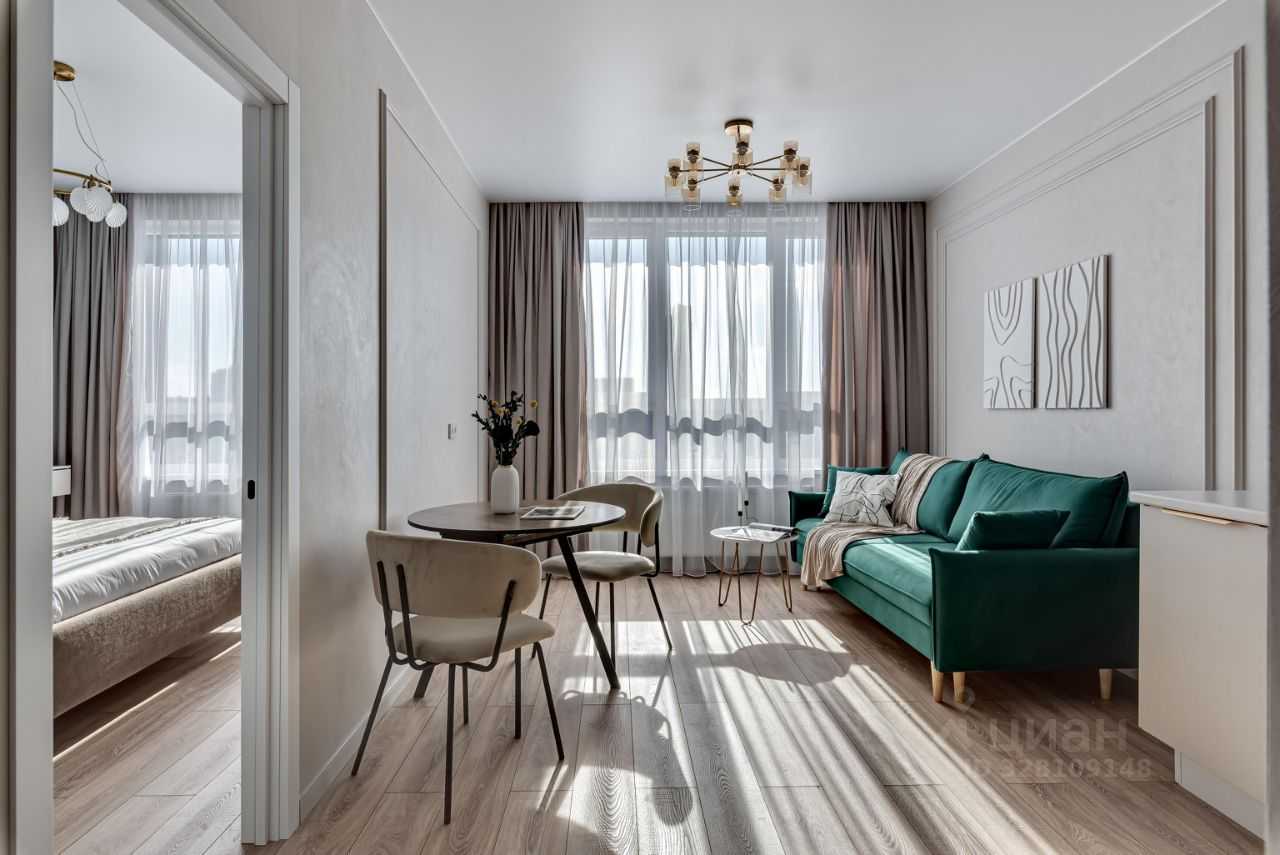 1-комнатная квартира, 43 м² — фотография 3
