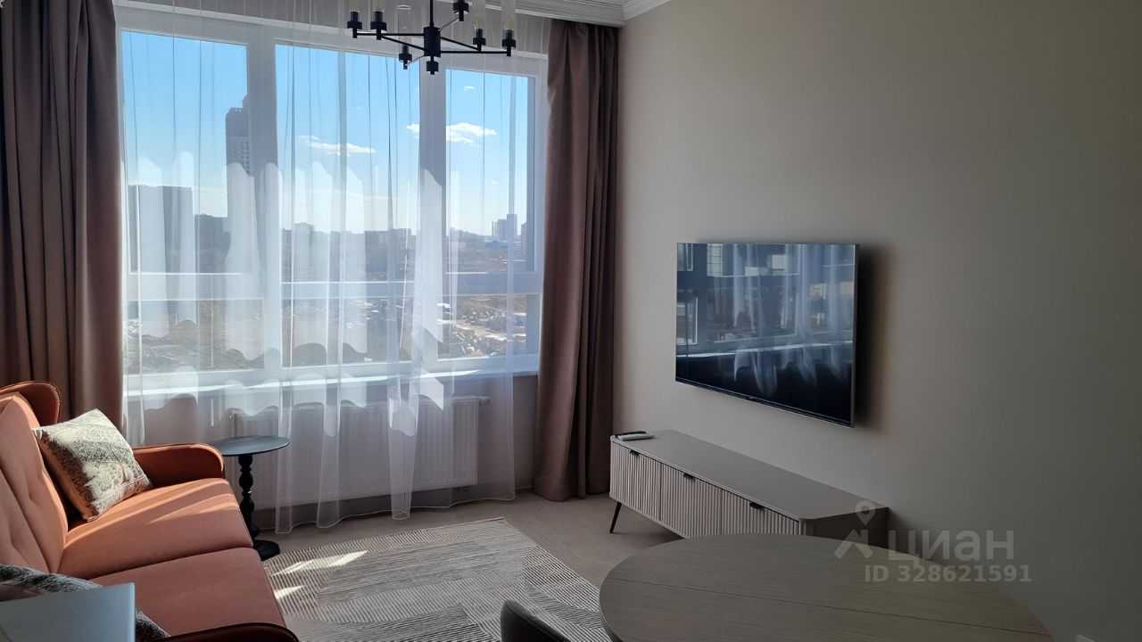 1-комнатная квартира, 45,1 м² — фотография 3