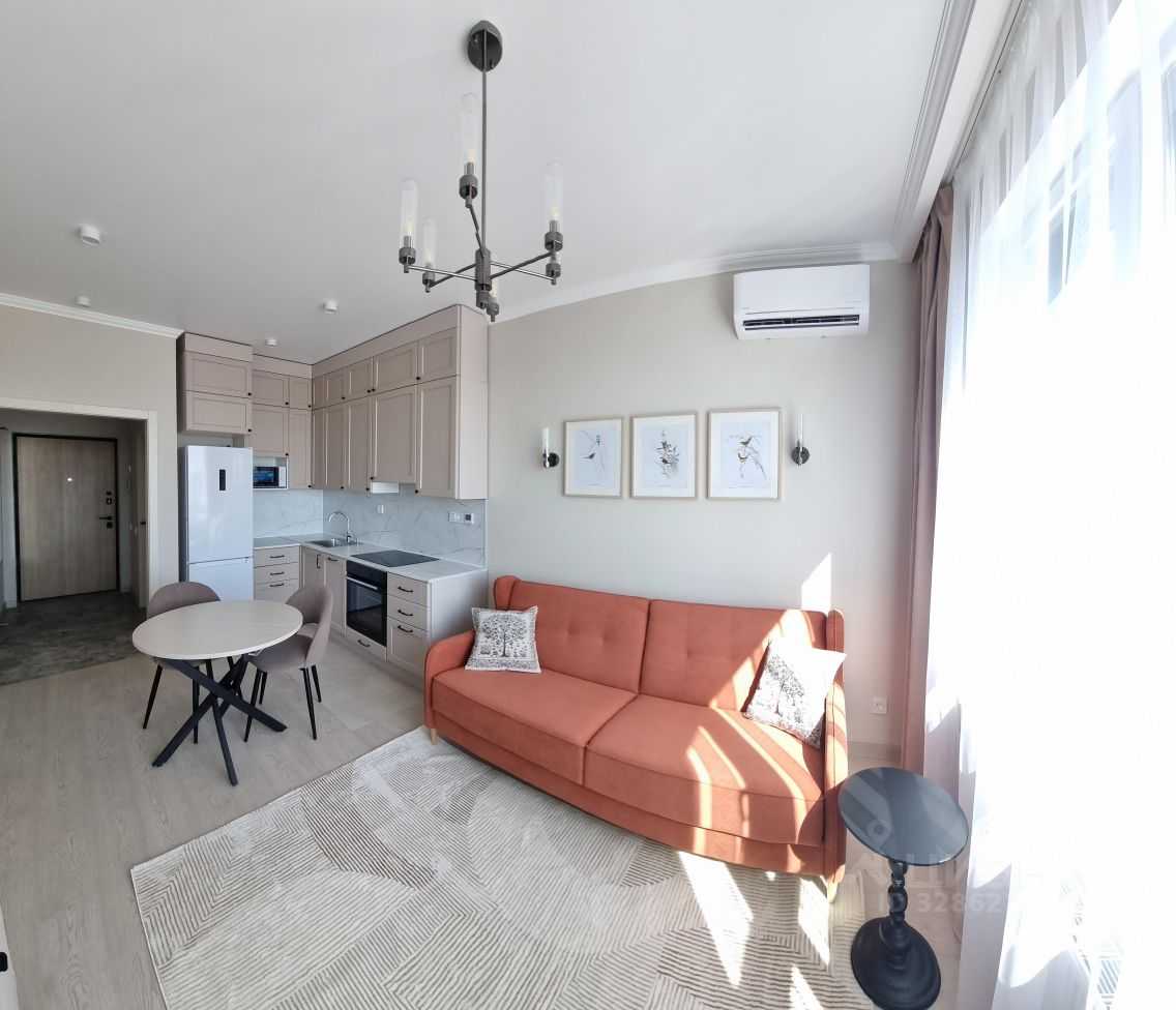 1-комнатная квартира, 45,1 м²