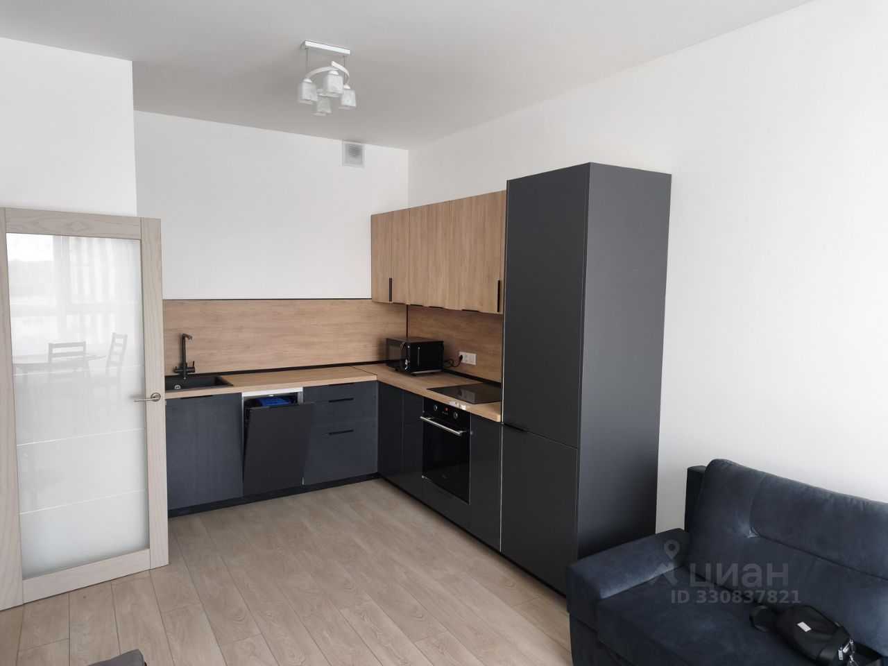 1-комнатная квартира, 38 м² — фотография 2