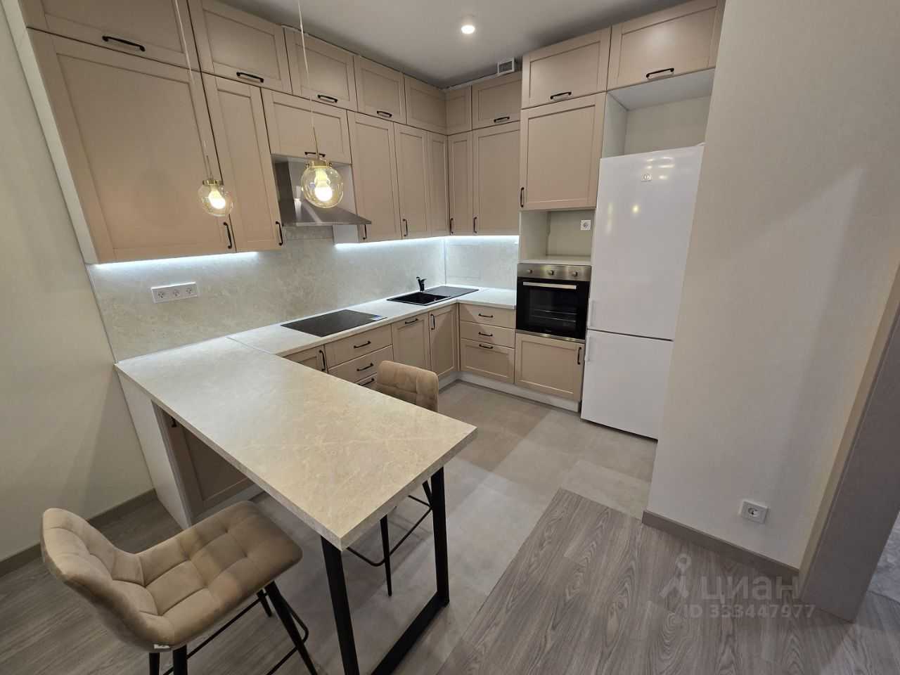 1-комнатная квартира, 45,4 м² — фотография 3