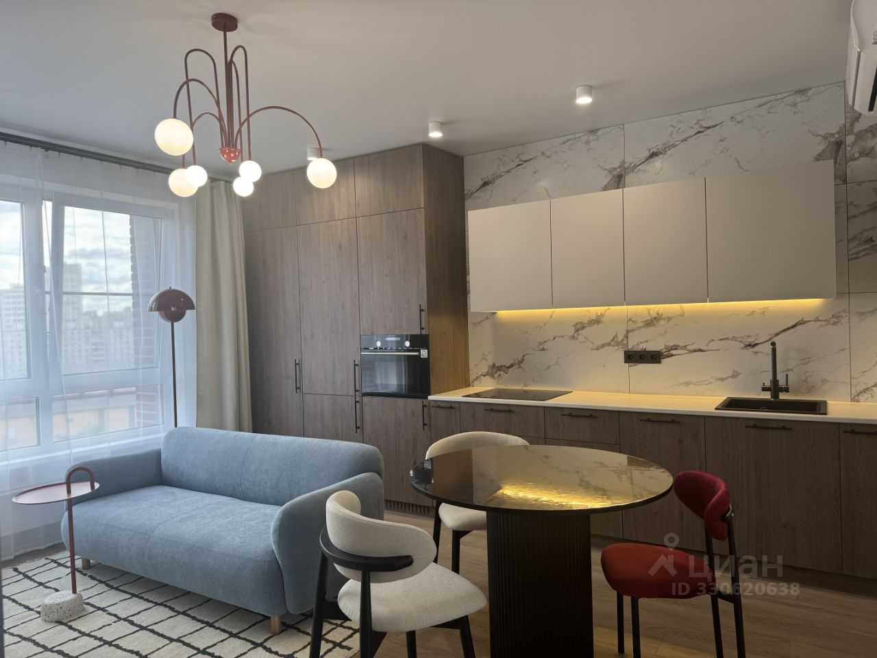 2-комнатная квартира, 52,6 м² — фотография 2