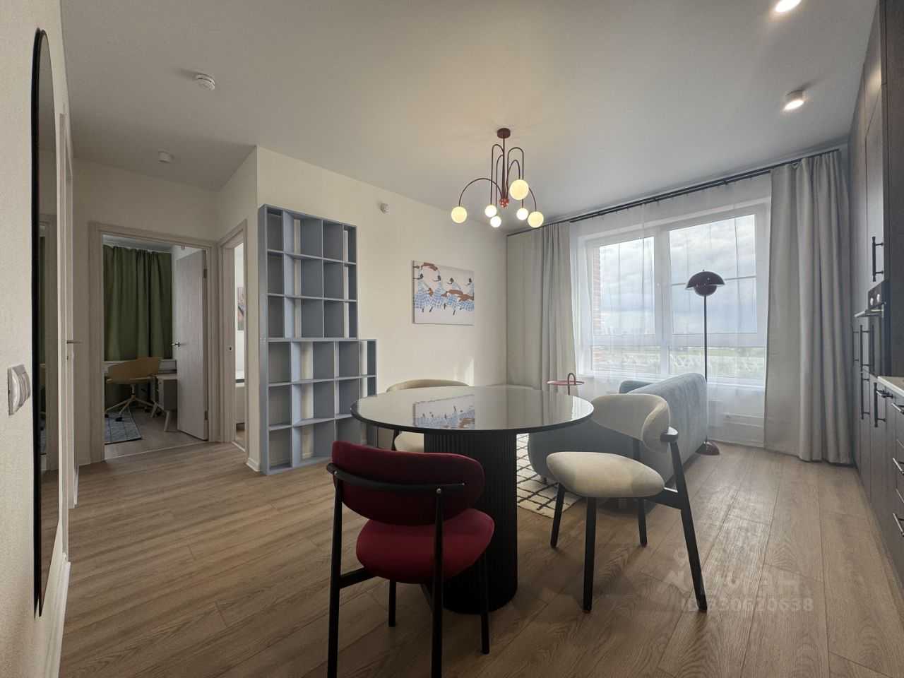 2-комнатная квартира, 52,6 м²