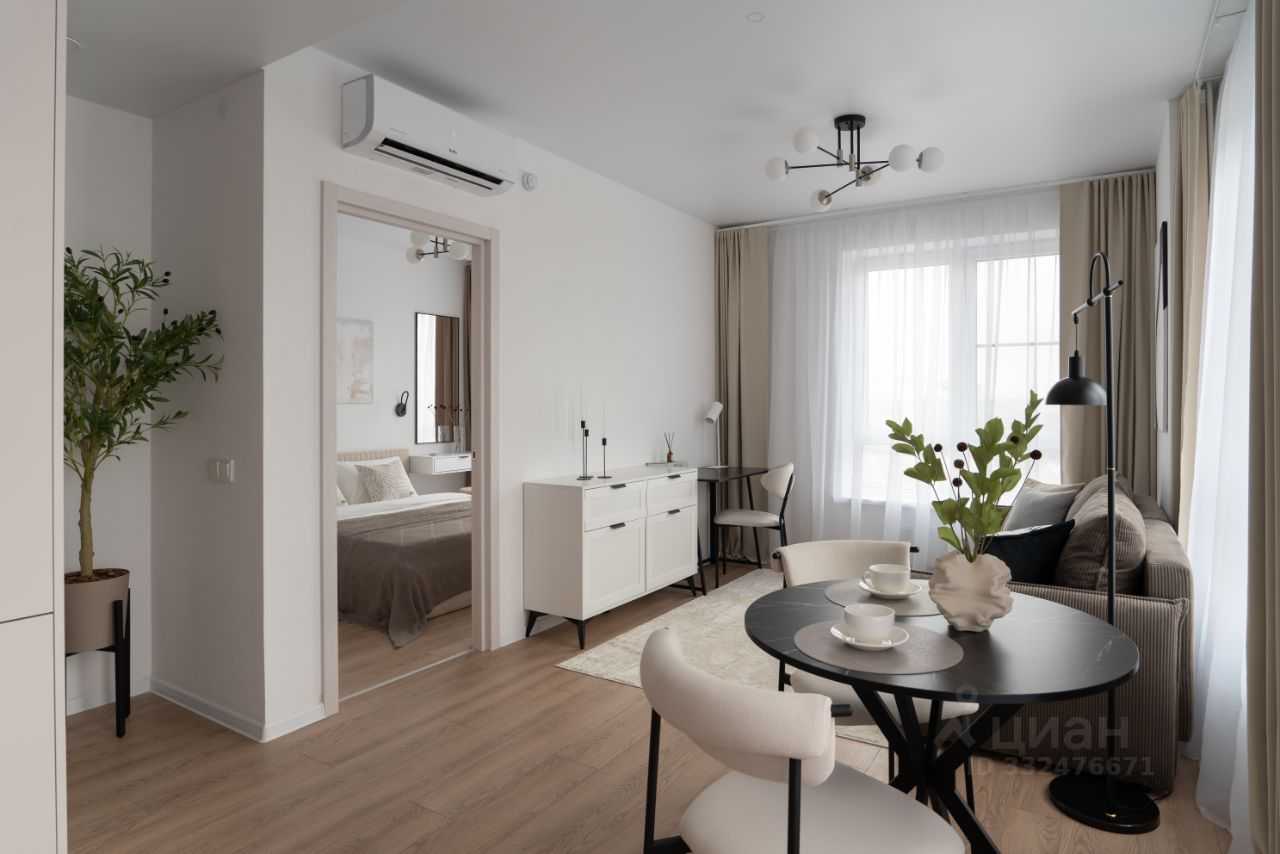 1-комнатная квартира, 43 м² — фотография 2