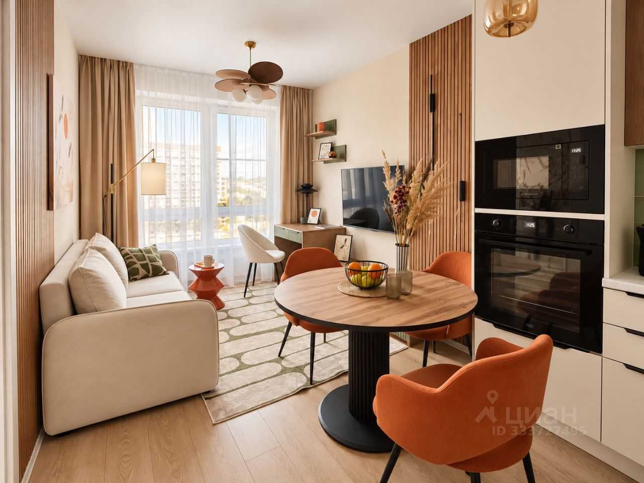 1-комнатная квартира, 32 м²