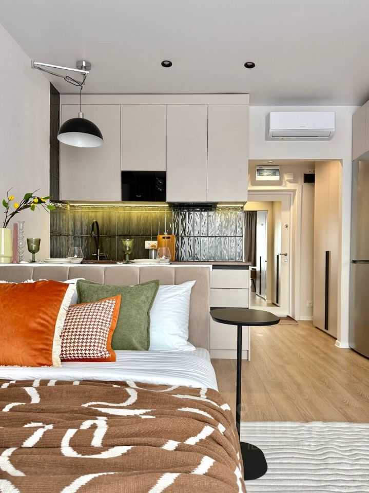 1-комнатная квартира, 21,6 м²