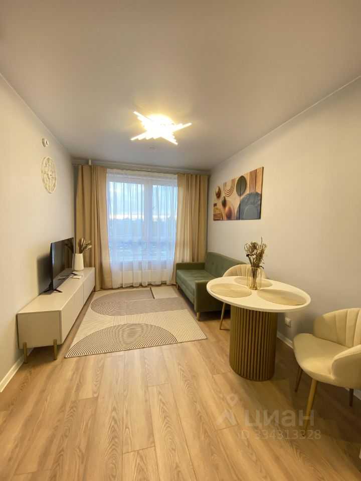 2-комнатная квартира, 34,4 м²