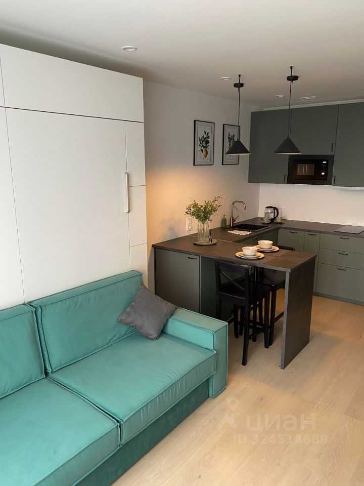 1-комнатная квартира, 28 м²
