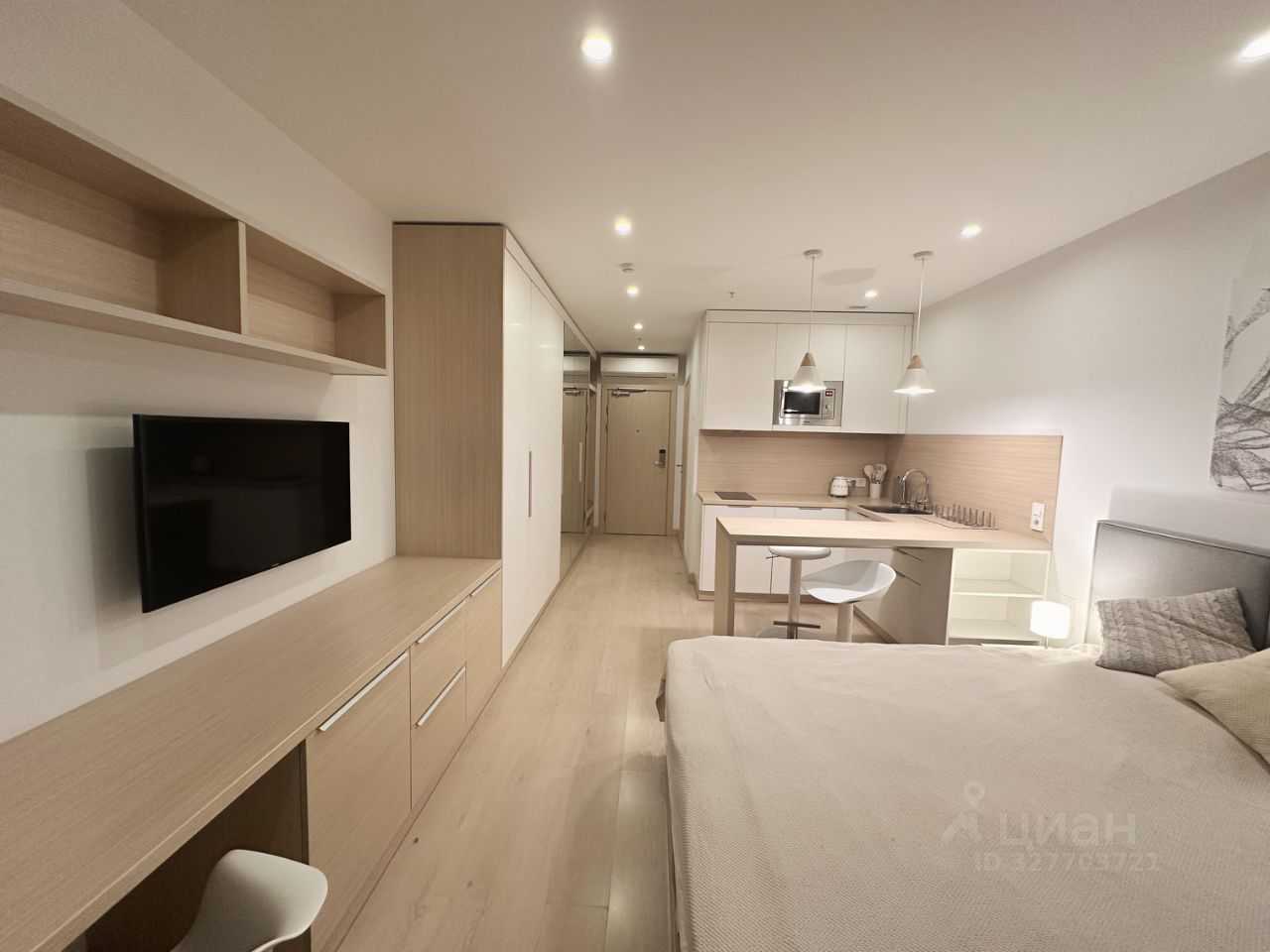 1-комнатная квартира, 28 м²
