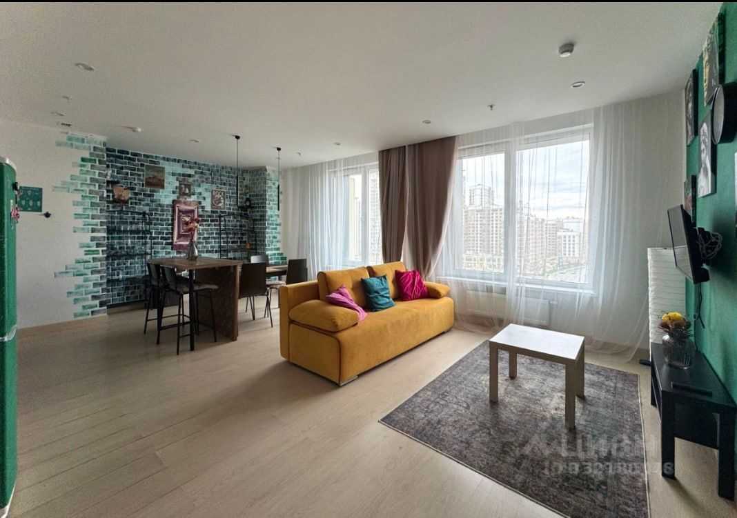 2-комнатная квартира, 60 м² — фотография 3