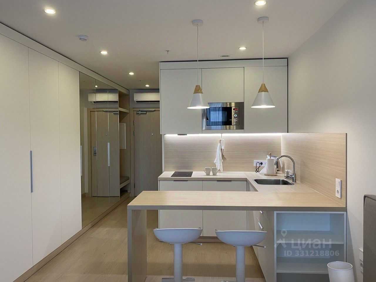 1-комнатная квартира, 28,8 м²