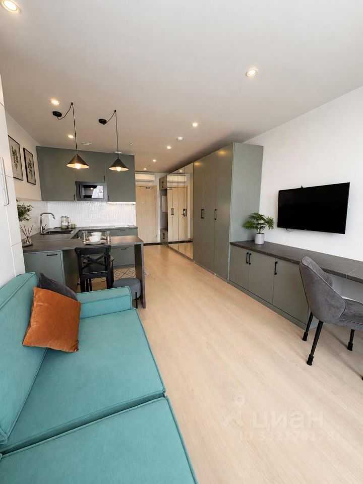 1-комнатная квартира, 28,8 м²