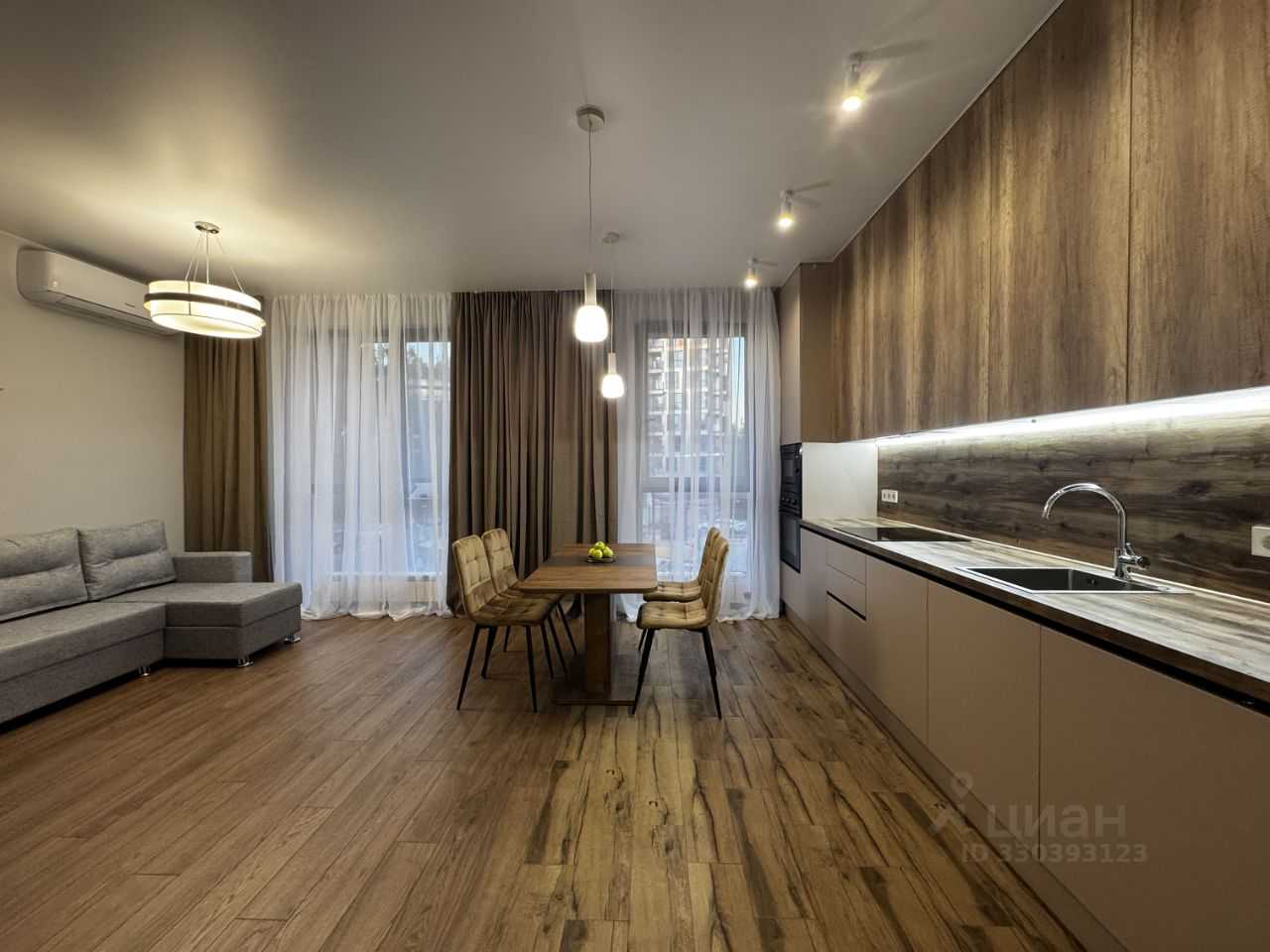 3-комнатная квартира, 73 м²