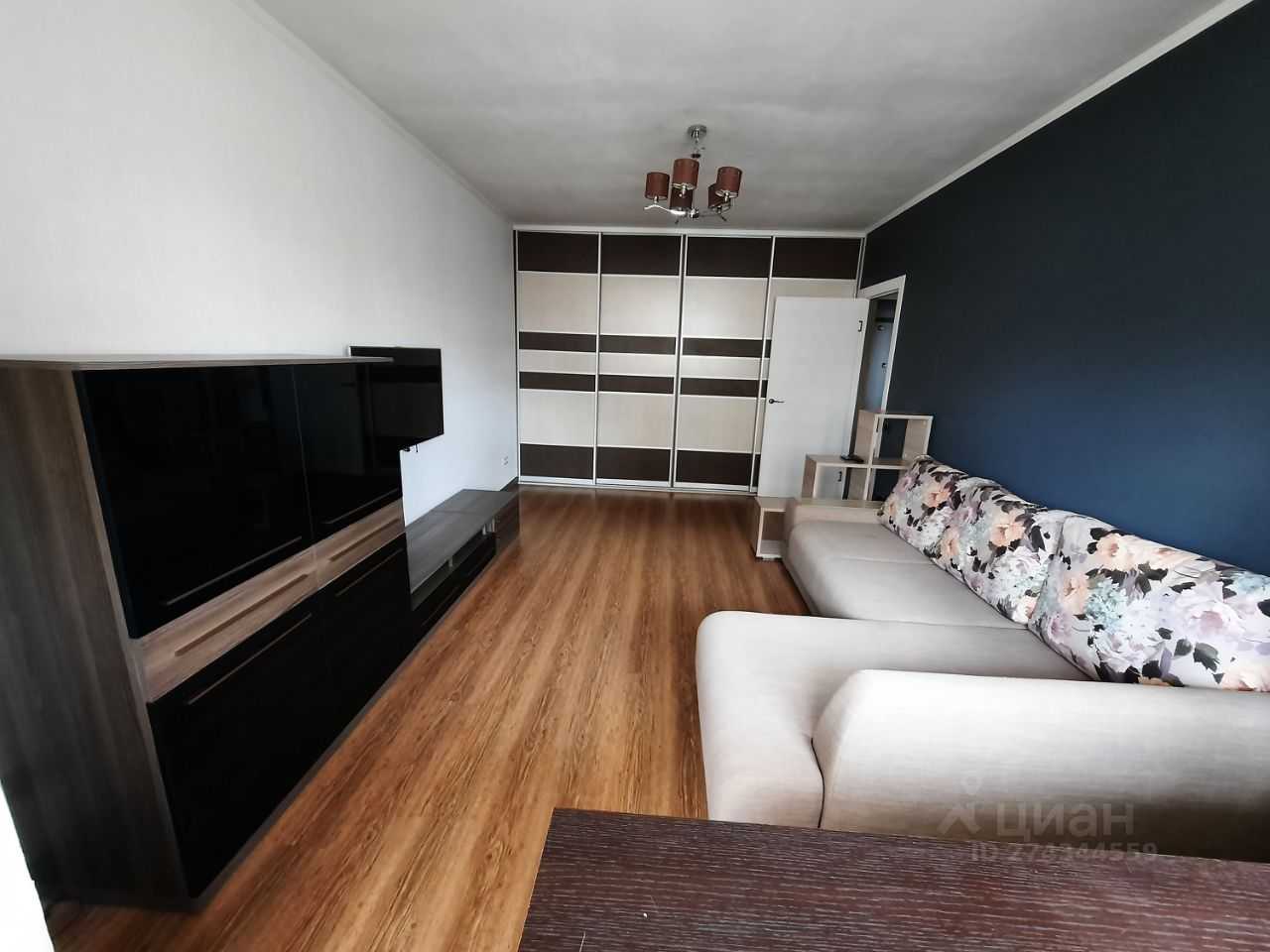2-комнатная квартира, 51,5 м²