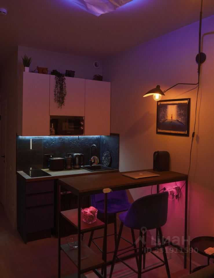 1-комнатная квартира, 19 м² — фотография 3