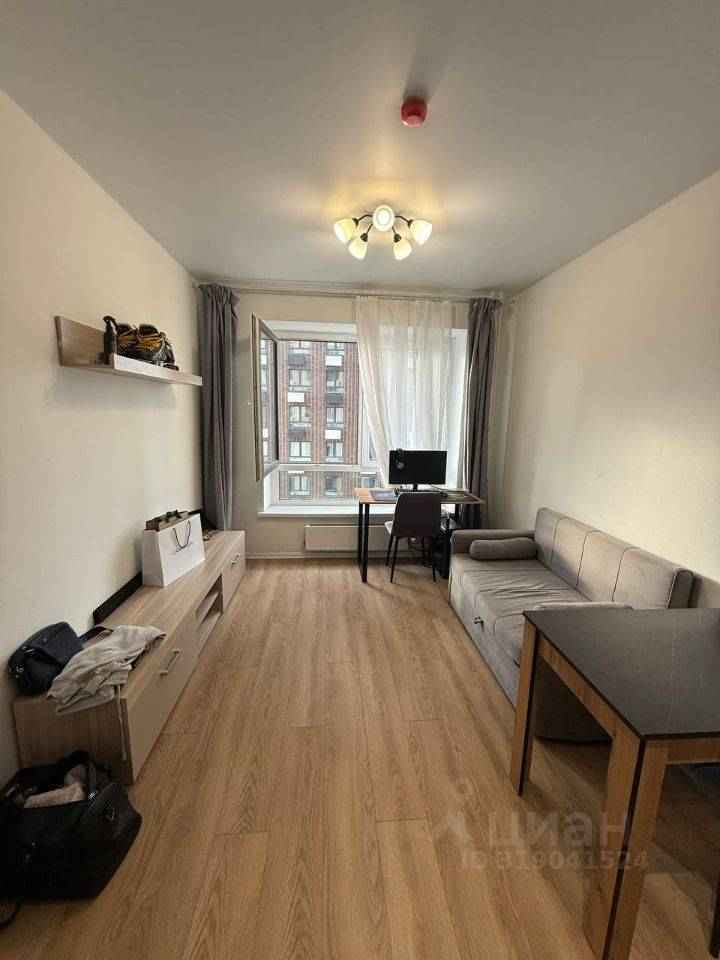 1-комнатная квартира, 33,5 м²