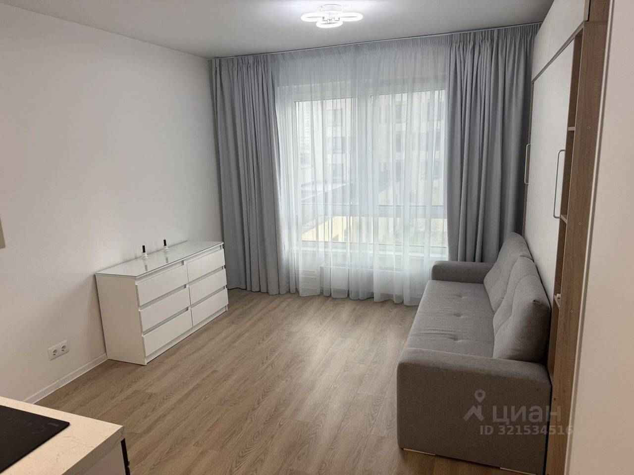 1-комнатная квартира, 22 м² — фотография 2