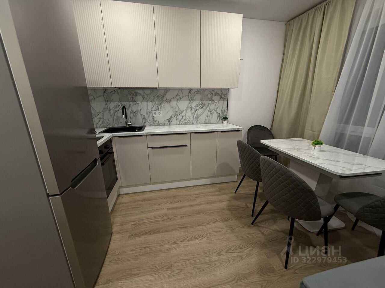 1-комнатная квартира, 38 м²