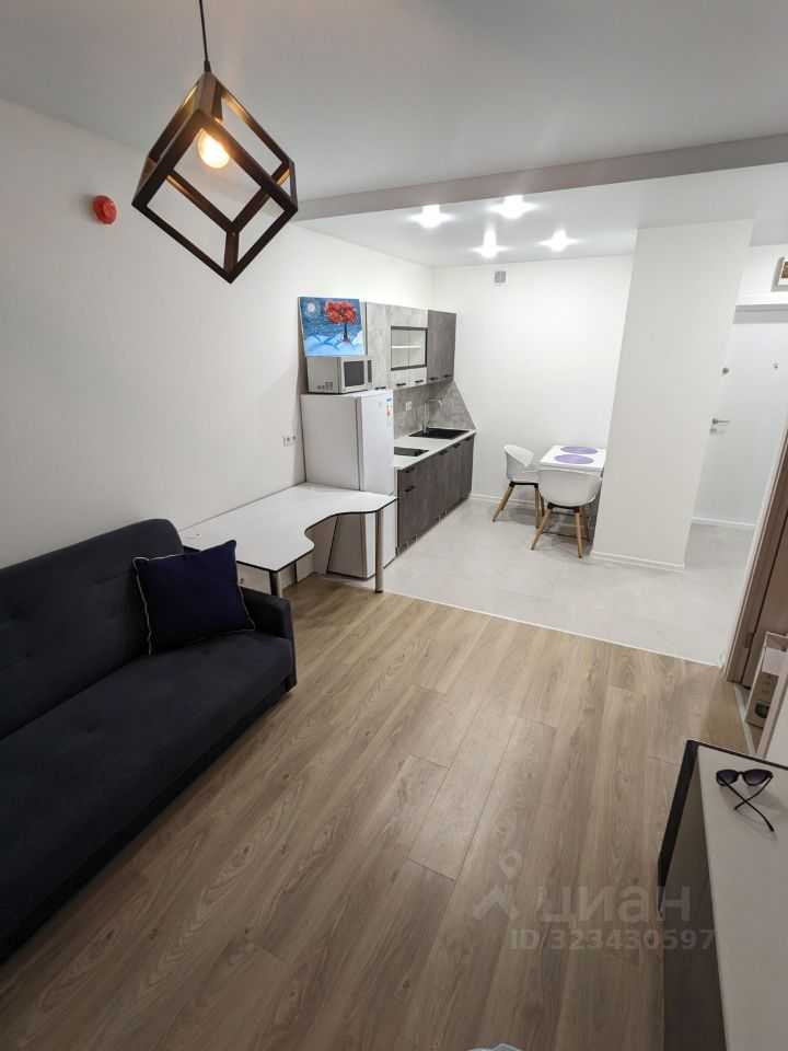1-комнатная квартира, 33,4 м²