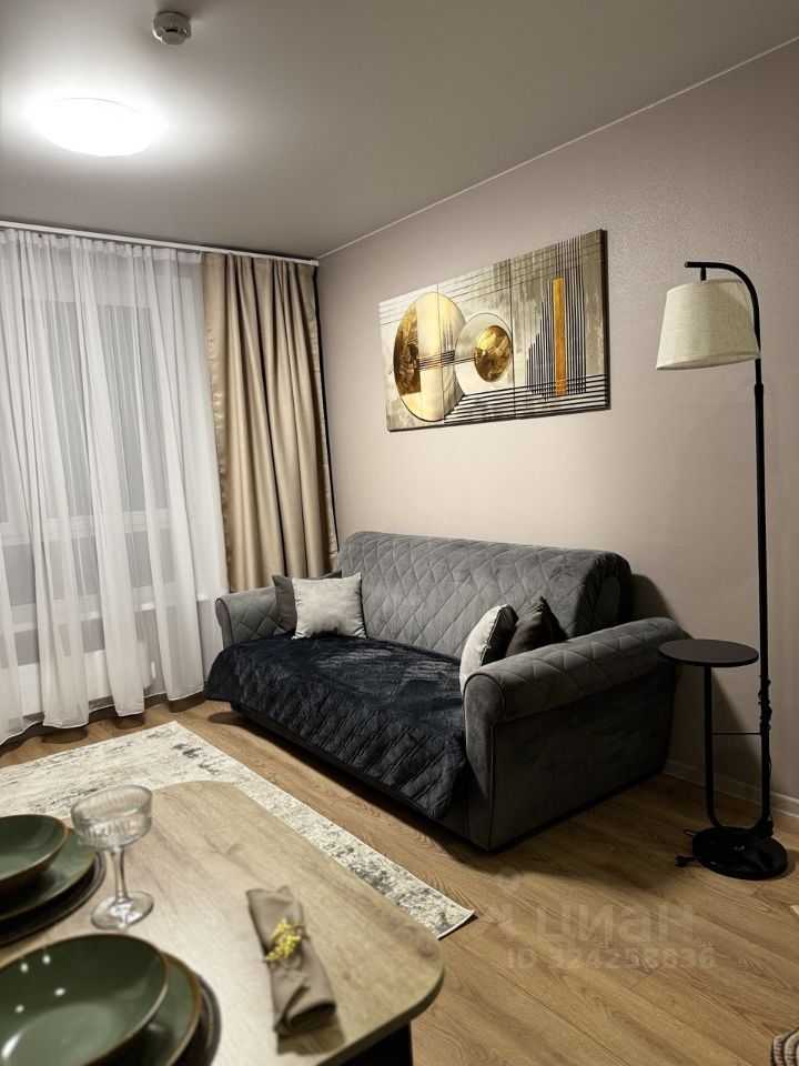 1-комнатная квартира, 37,5 м² — фотография 3