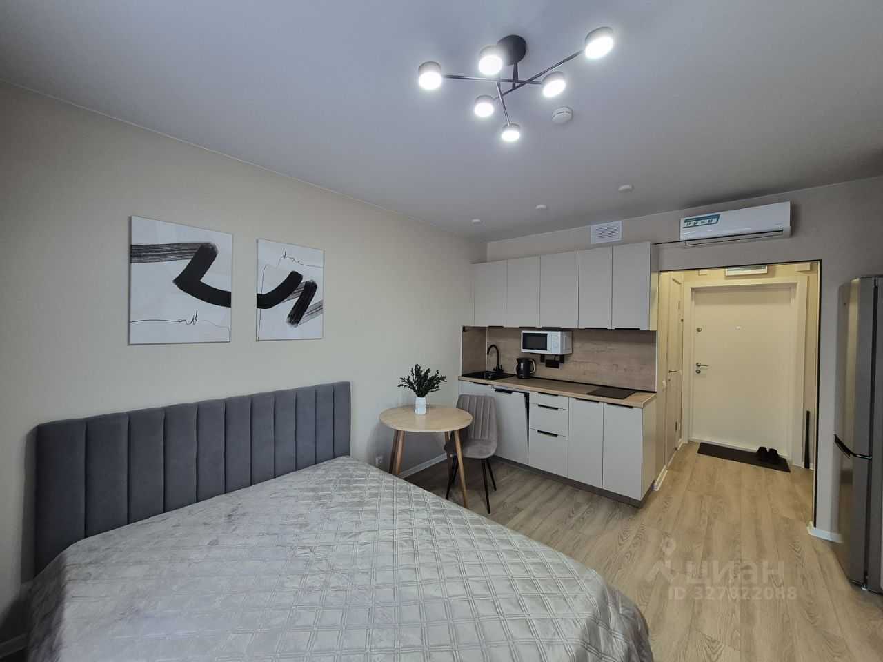 1-комнатная квартира, 22,5 м²