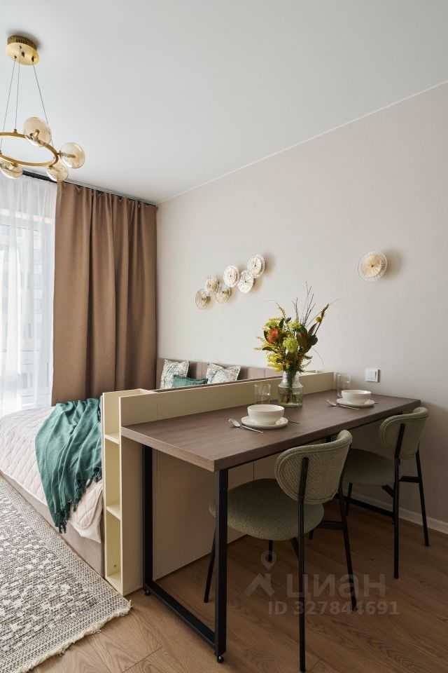 1-комнатная квартира, 21,6 м² — фотография 2