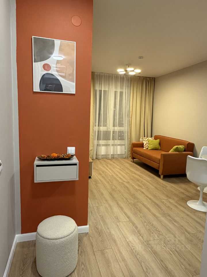 1-комнатная квартира, 35 м²