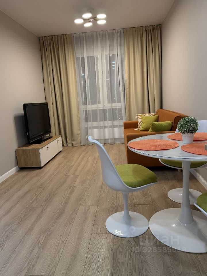 1-комнатная квартира, 35 м² — фотография 2