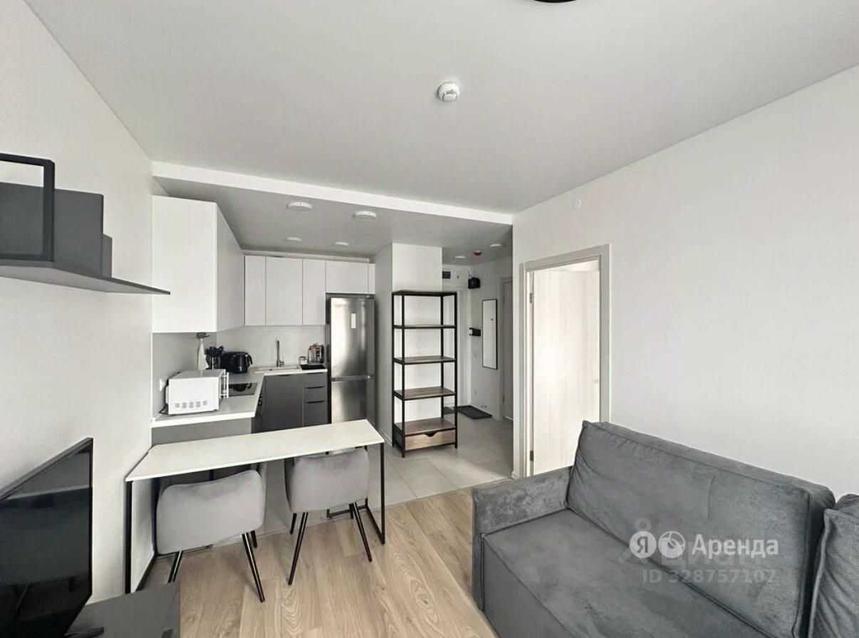 2-комнатная квартира, 33,4 м²