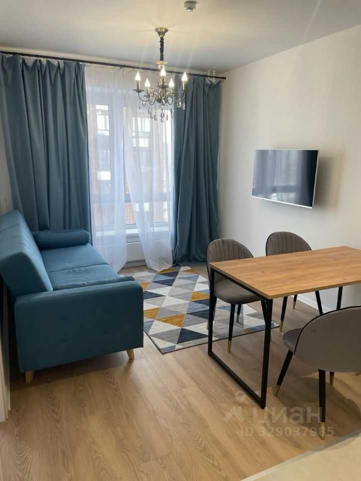 1-комнатная квартира, 33,5 м² — фотография 2