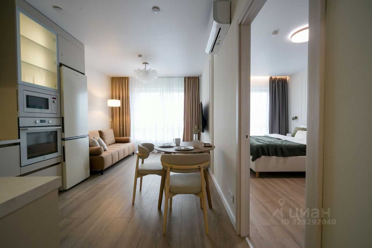 1-комнатная квартира, 41,1 м² — фотография 2