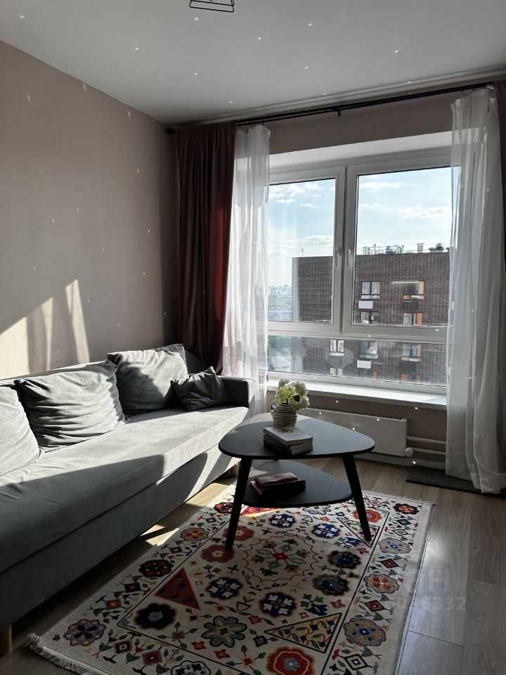 1-комнатная квартира, 35,2 м²