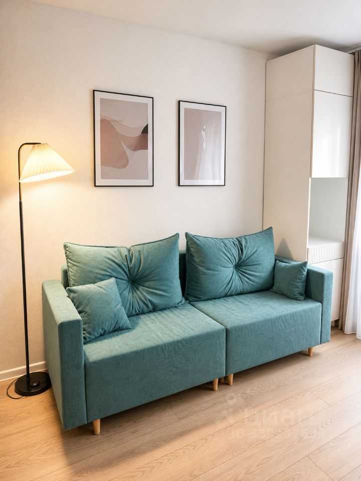 1-комнатная квартира, 33,6 м²