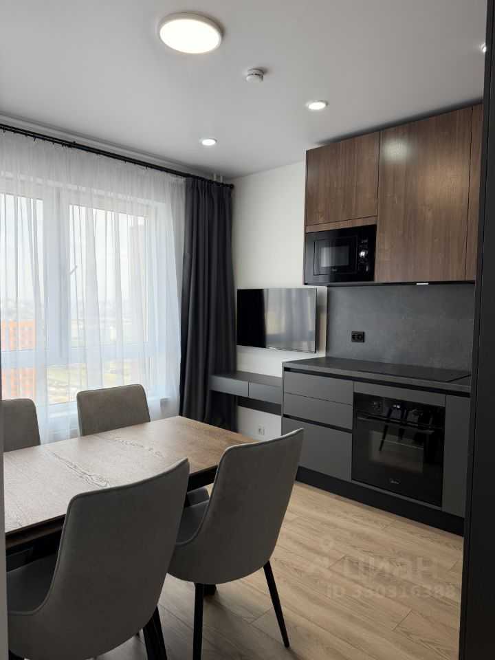 1-комнатная квартира, 33,5 м²