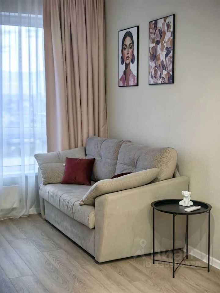 1-комнатная квартира, 33,7 м²