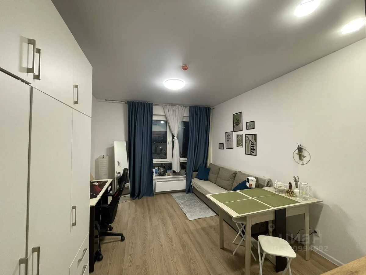1-комнатная квартира, 19,8 м²