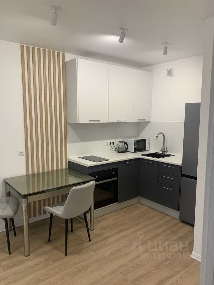 1-комнатная квартира, 33,5 м²
